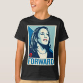 Kamala Harris Forward T-Shirt (Vorderseite)