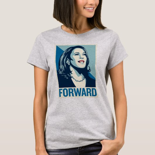 KAMALA HARRIS FORWARD T-Shirt (Vorderseite)