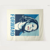 Kamala Harris Forward Wandteppich (Vorderseite (Horizontal))