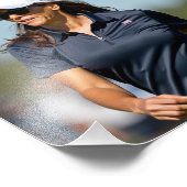 Kamala harris fotodruck (Ecke)