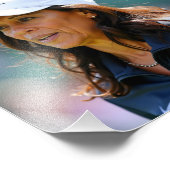 Kamala harris fotodruck (Ecke)