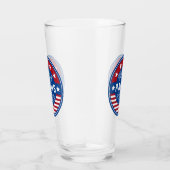 Kamala Harris Frau Präsidentin 2024 Glas (Rechts)