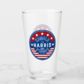 Kamala Harris Frau Präsidentin 2024 Glas (Vorderseite)