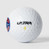 Kamala Harris Frau Präsidentin 2024 Golfball (Logo)