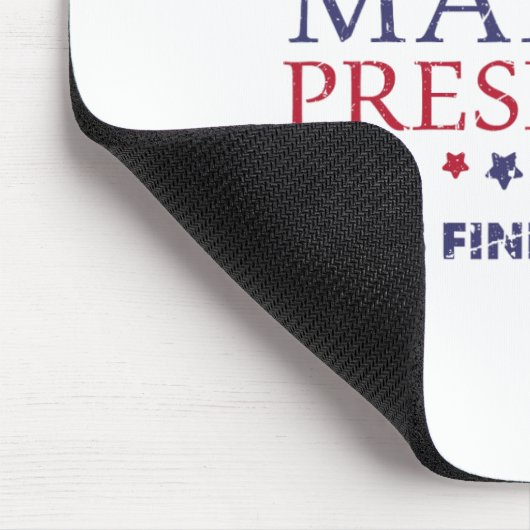 Kamala Harris Frau Präsidentin Lassen Sie uns den Mousepad (Ecke)