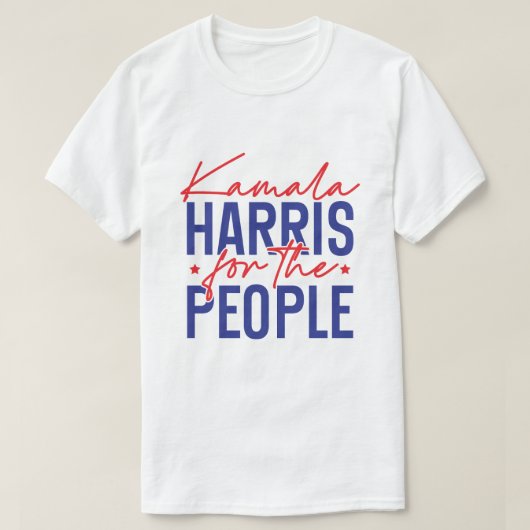 Kamala Harris Frau Präsidentin T-Shirt (Design vorne)