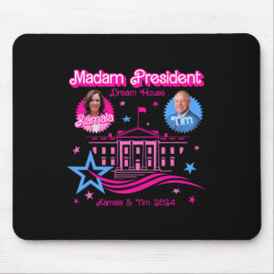 Kamala Harris Frau Präsidentin Weiße Haus Mousepad