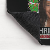 Kamala Harris Frohe Weihnachts-Shirt Frauen Ugly C Mousepad (Ecke)