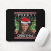 Kamala Harris Frohe Weihnachts-Shirt Frauen Ugly C Mousepad (Mit Mouse)