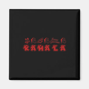 Kamala Harris Frohe Weihnachtsbriefe Positiv F Magnet