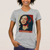 Kamala Harris Funny, ich spreche'24 T-Shirt (Vorderseite)