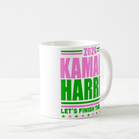 Kamala Harris für 2024 Tasse (VorderseiteRechts)