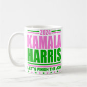 Kamala Harris für 2024 Tasse (Links)