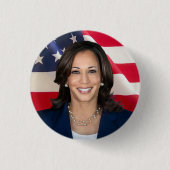 Kamala Harris für Amerika Button (Vorderseite)