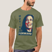 Kamala Harris für das Amt des Präsidenten 2024 T-Shirt (Vorderseite)
