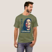 Kamala Harris für das Amt des Präsidenten 2024 T-Shirt (Vorne ganz)
