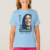 Kamala Harris für das Amt des Präsidenten 2024 T-Shirt (Vorderseite)