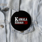 Kamala Harris für das Präsidentenamt 2020 - weiß - Button (Beispiel)