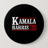 Kamala Harris für das Präsidentenamt 2020 - weiß - Button (Vorderseite)