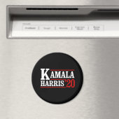 Kamala Harris für das Präsidentenamt 2020 - weiß - Magnet (In Situ (Geschirrspüler))