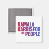 Kamala Harris für das Volk 2020 Präsident Campai Magnet (Vorderseite/Rückseite)