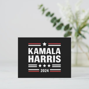 Kamala Harris für das Volk 2024 Präsident Postkarte