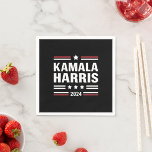 Kamala Harris für das Volk 2024 Präsident  Serviette