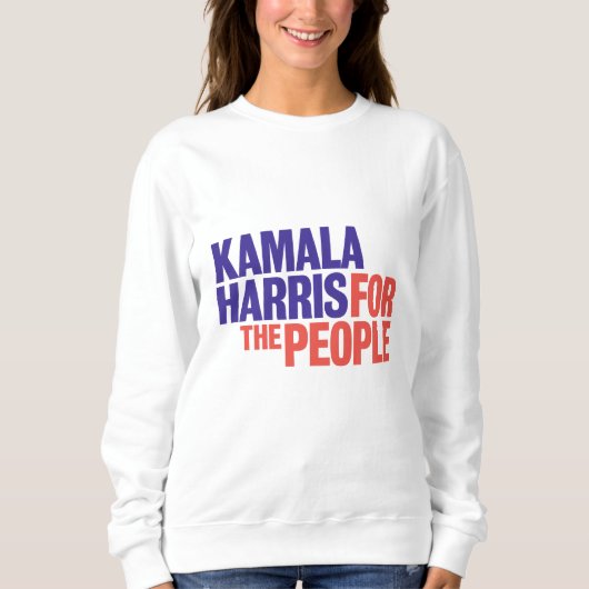 Kamala Harris für das Volk Sweatshirt (Vorderseite)