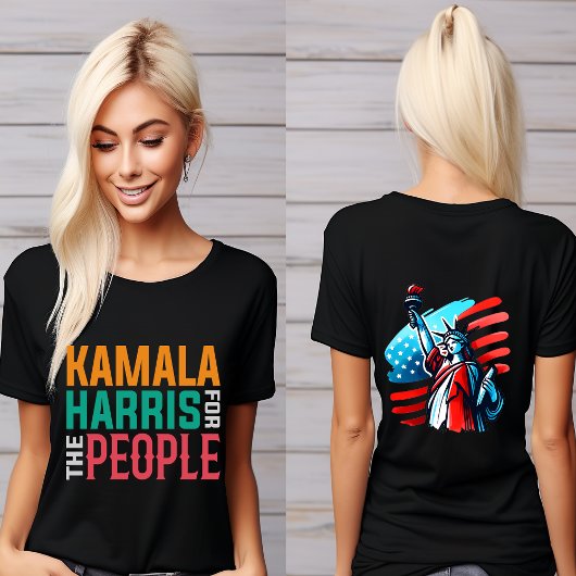 "Kamala Harris" für das Volk T-Shirt