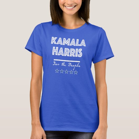 Kamala Harris für das Volk T-Shirt (Vorderseite)