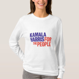 Kamala Harris für den People-Langarm-T - Shirt