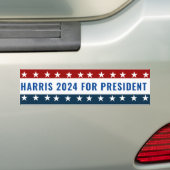 Kamala Harris für den Präsidenten 2024 Autoaufkleber (Auf Auto)
