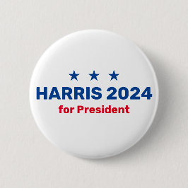 Kamala Harris für den Präsidenten 2024 Button