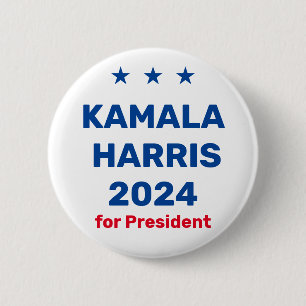 Kamala Harris für den Präsidenten 2024 Button
