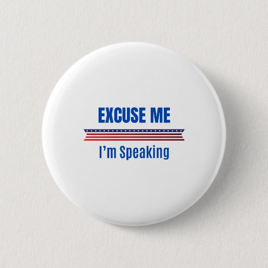 Kamala Harris für den Präsidenten 2024 Button (Vorderseite)
