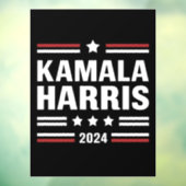 Kamala Harris für den Präsidenten 2024 Fensteraufkleber (Blatt 3)