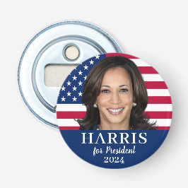Kamala Harris für den Präsidenten 2024 Flaschenöffner
