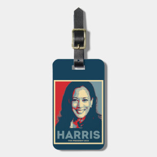 Kamala Harris für den Präsidenten 2024 Gepäckanhänger