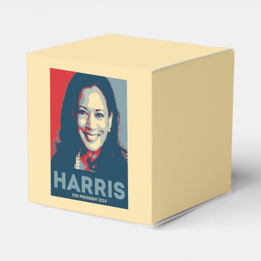 Kamala Harris für den Präsidenten 2024 - Hoffnung Geschenkschachtel (Rückseite)
