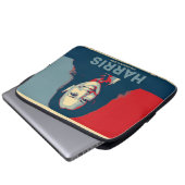 Kamala Harris für den Präsidenten 2024 - Hoffnung Laptopschutzhülle (Vorne Knopf)