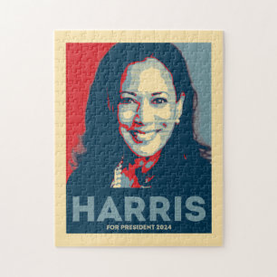 Kamala Harris für den Präsidenten 2024 - Hoffnung Puzzle