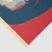 Kamala Harris für den Präsidenten 2024 - Hoffnung Seidenpapier (Detail)