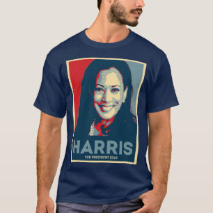 Kamala Harris für den Präsidenten 2024 - Hoffnung T-Shirt