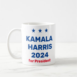 Kamala Harris für den Präsidenten 2024 Kaffeetasse