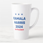 Kamala Harris für den Präsidenten 2024 Milchtasse (Rechts)