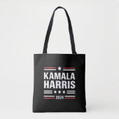 Kamala Harris für den Präsidenten 2024 Tasche (Vorderseite)