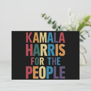 Kamala Harris für den Präsidenten LGBT-Gay Pride R Einladung