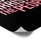 Kamala Harris für die Menschen - Aka 2020 Vice Pre Poster (Ecke)