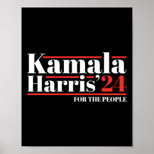 Kamala Harris für die Menschen Frau Präsidentin 20 Poster