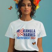 Kamala Harris für die Präsidentschaftswahl 2024 Fr Tri-Blend Shirt